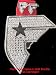 Famous F Stars and Straps Belt Buckle & Earrings Set