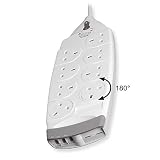 Belkin SurgeMaster, 8-Way, Tel/Fax/Modem Protection, 4m Cable