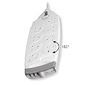 Belkin SurgeMaster, 8-Way, Tel/Fax/Modem Protection, 4m Cable