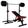 TrainHard Profi Hantelbank Dr�ckerbank Schr�gbank mit Hantelablage f. Langhantel