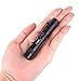 Welltop® Mini AAA CREE Handheld LED Flashlight EDC Pocket Torch AAA Battery Powered Clip-on Light 9cm with Clip Tactical Lantern Torch cree Penlight Black (XP-1)