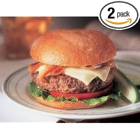 Kobe Beef Burger Patties - Two half-pound burgers by Premier American Kobe Beef - 5 Star
