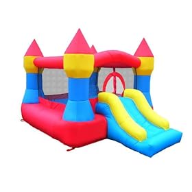  Castle Inflatable Bounce House w/ Slide (12 inch x 9)