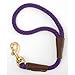 Mendota Dog Products Traffic Lead Short Leash, 1/2 by 16-Inch, Purple