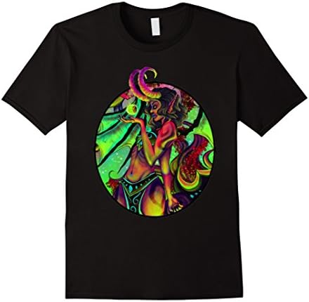 Men's Demon Hunter Art Shirt Small Black