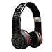 Fanny Wang FW-1002-BLK Premium Luxury On-Ear Headphones with Apple Ready Remote, Black