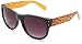 A.J. Morgan Wild Child Sunglasses,Black/Cheetah Frame/Smoke Lens,one size