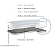 Wotmic iPhone 6 Plus Screen Protector 0.26mm Ultra Slim and Super High Definition Tempered Glass Screen Protector iPhone 6s Plus Screen Film Clear