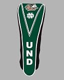 North Dakota Sioux NCAA Golf Oversized Club/Driver Head Cover (Single Cover) NCAA College Athletics