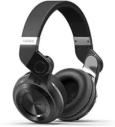 Etimes8 T2s (Turbine 2 Shooting Brake) Bluetooth Stereo Headphones Wireless Headphones Bluetooth 4.1 Headset Hurrican Series Over the Ear Headphones (Black)