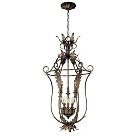 World Imports Lighting 7225-89 Pavia 6-Light Foyer Fixture, Bronze by World Imports