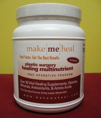 Make Me Heal Plastic Surgery Healing Supplements & Vitamins - Post-Op Formula (w/Bromelain) - 30 Day