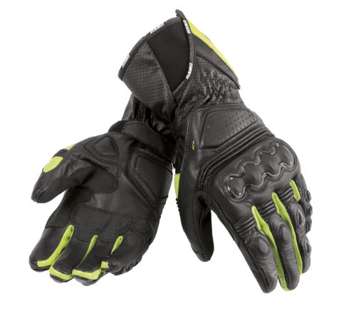Dainese 1815585 Guanto Pro Carbon Handschuhe Gr&ouml;&szlig;e L, schwarz / gelb-fluo Preisvergleich