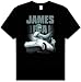 James Dean IMMORTALITY QUOTE Adult Black T-shirt