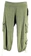 Lucky Brand Pants Swimsuit Cover Up Terrycloth Cargo XS/S