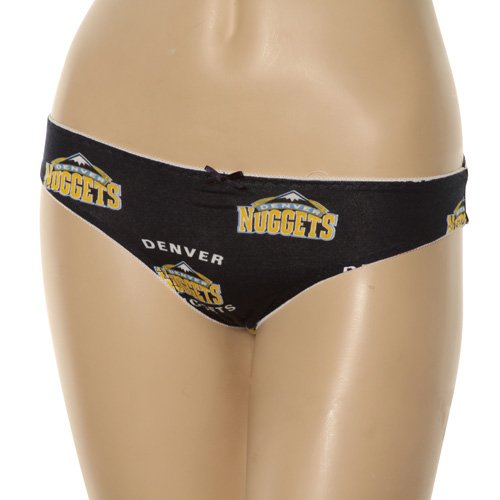 NCAA Denver Nuggets Ladies Navy Blue Maverick Underwear (Large)