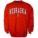 Nebraska Cornhuskers Scarlet Mascot One Sweatshirt