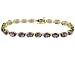 Amethyst Gemstone Bracelet 18 Carats (ctw) in 14K Yellow Gold
