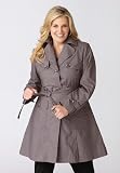 Avenue Plus Size Fashion Trench Coat