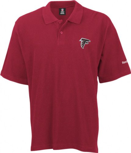 Atlanta Falcons Red Reebok RA Polo Shirt