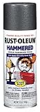 Rust-oleum 7214-830 Stops-rust Hammered Enamel Spray Paint Gray 12 Oz(pack of 6)