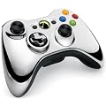 Manette sans fil pour Xbox 360 - Couleur Argent