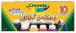 WASHABLE KIDS PAINT 10 JAR SET