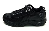 UPC 824484041072 product image for K-Swiss Men's ST329 Lace-Up Sneaker,Black/Silver,7.5 M US | upcitemdb.com