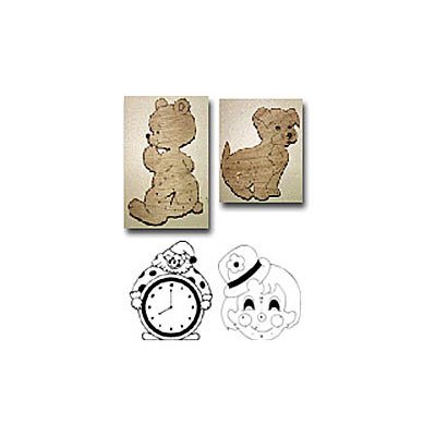 10 kids clock plans (woodworking plan)