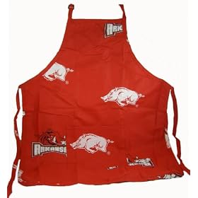 Arkansas Apron 26X35 with 9 pocket - Arkansas Razorbacks by 