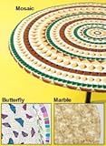 IMAGE OF Deluxe Fitted Tablecloths - Round Tablecloth (Fits tables up to 48