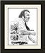 Oakland Raiders Framed John Madden Oakland Raiders By Michael Mellett -