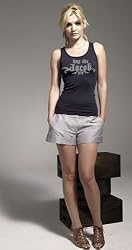 Hug Me Jacob Flourish Slim Fit Longer Length Tank Top