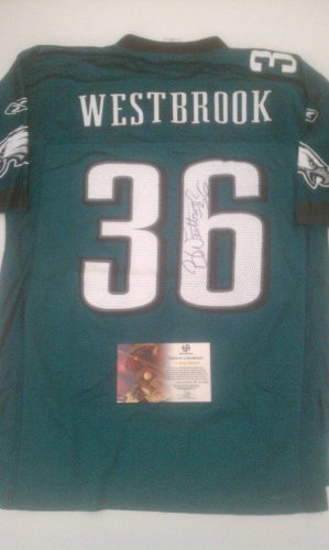 Brian Westbrook Signed Philadelphia Eagles Jersey