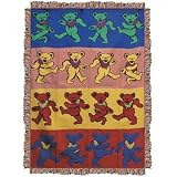 Grateful Dead - Woven Throw Blankets