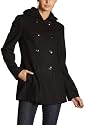 Larry Levine Women's Hooded Pea Coat
