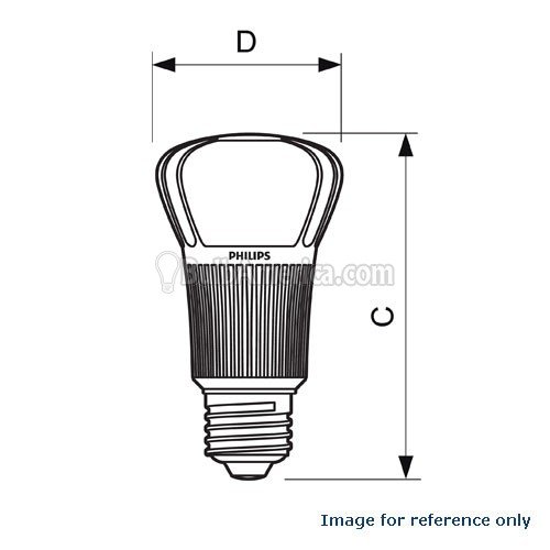 Philips Ambient LED Dimmable 60W Replacement Light Bulb