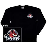 Rockford IceHogs Hockey Dual Logo Longsleeve - Black