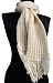 Handmade Acrylic Scarf - Vanilla (100% Knitted By Hand) [Apparel]