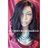 Full Lace Remy Indian Wig Yaki Hair 14 Inches!
