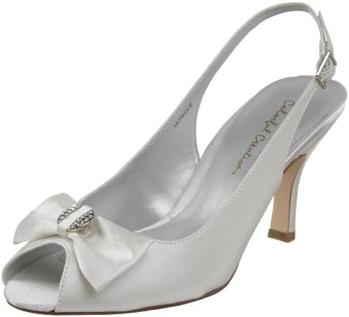 Colorful Creations Women's Monique Slingback Pump,Ivory,8.5 B US