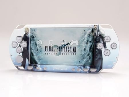 FINAL FANTASY VII SP (Slim) Dual Colored Skin Sticker, PSP 2000
