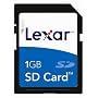 Lexar Media 1 GB Secure Digital Memory Card (SD1GB-231) (Retail Package)