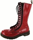 IMAGE OF Dr. Martens Women's 9733 Boot,Red,6 UK (US Women's 8 M)