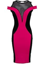 Off the Shoulder Square Neck Bodycon Dress/Party Dress 