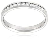 14k Choice of White or Yellow Gold Diamond Channel Set Band (1/3 cttw, I-J Color, I3 Clarity)