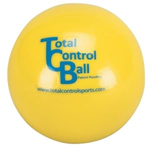 Total Control Baseball Size Batting Ball-Box of 12 (Yellow)