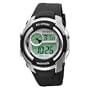 Armitron Men's 406767BLK Chronograph Black Strap Instalite Digital Sport Watch