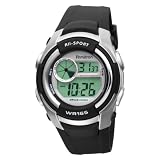 Armitron Mens 406767BLK Chronograph Black Stra