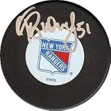 Fedor Tyutin Autographed/Hand Signed Hockey Puck (New York Rangers)